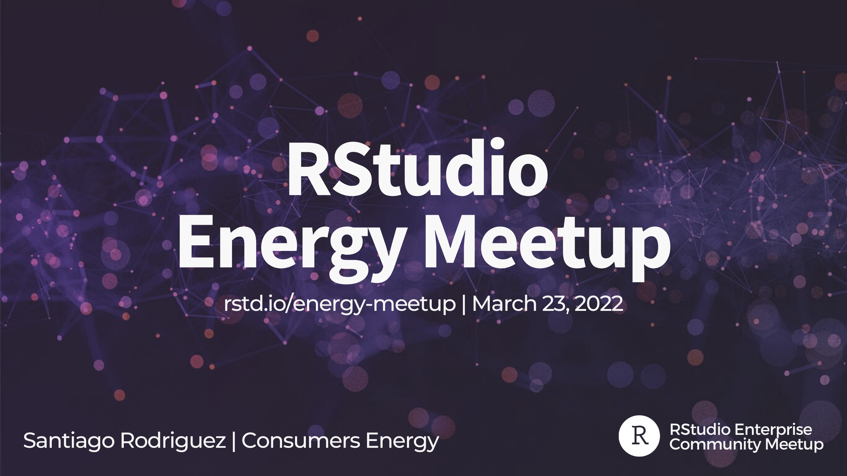 RStudio Energy Meetup