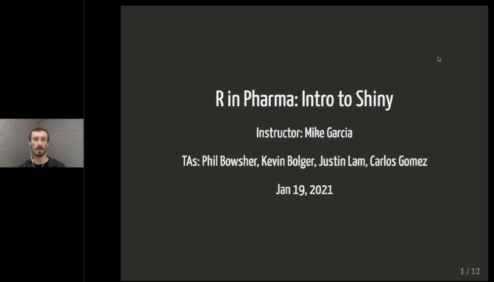 R in Pharma: Intro to Shiny